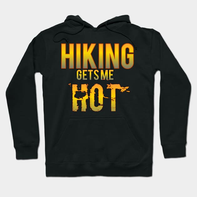 Hiking t-shirt designs Hoodie by Coreoceanart